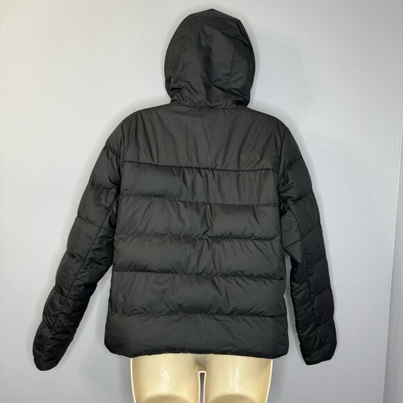 The North Face Puffer Down 550 Jacket Hooded  Black Women's M - Picture 3 of 11